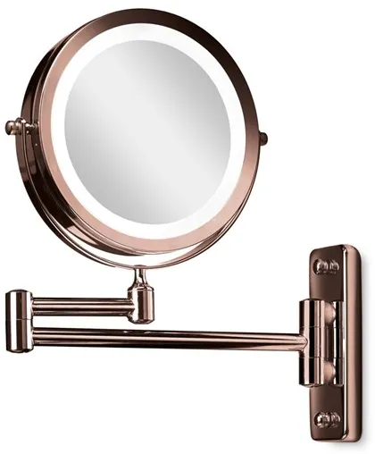 Gillian Jones double-sided wall mirror with LED li